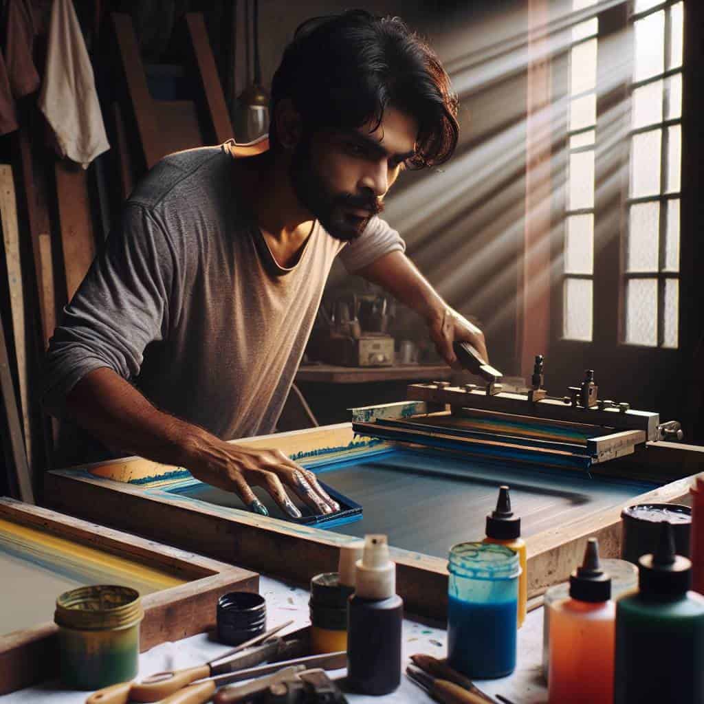 Master the Art of DIY Screen Printing on T-Shirts at Home 3 My Love-Hate Relationship with Ink and Emulsion Madness