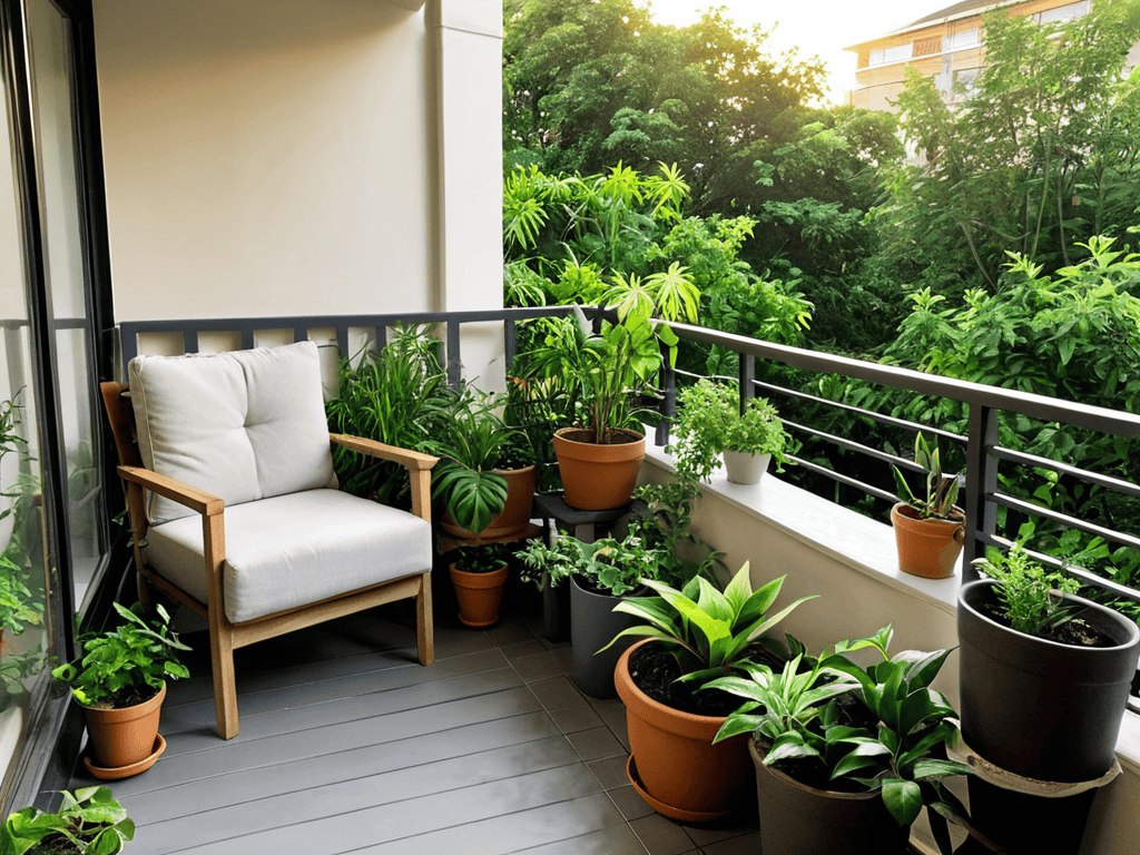 A Green Thumb's Guide to Apartment Gardening on a Small Balcony 3 A Guide to Apartment Gardening