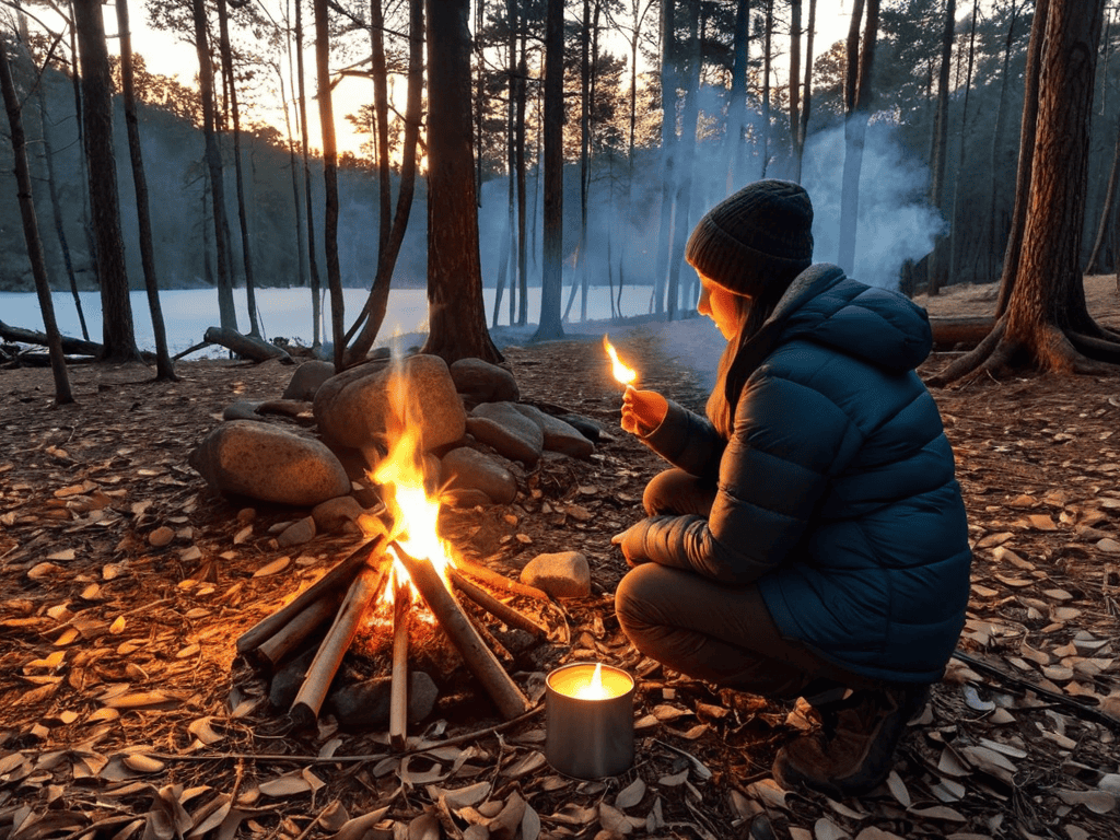Survival 101: How to Build the Perfect Campfire in Any Weather 3 Building a Campfire