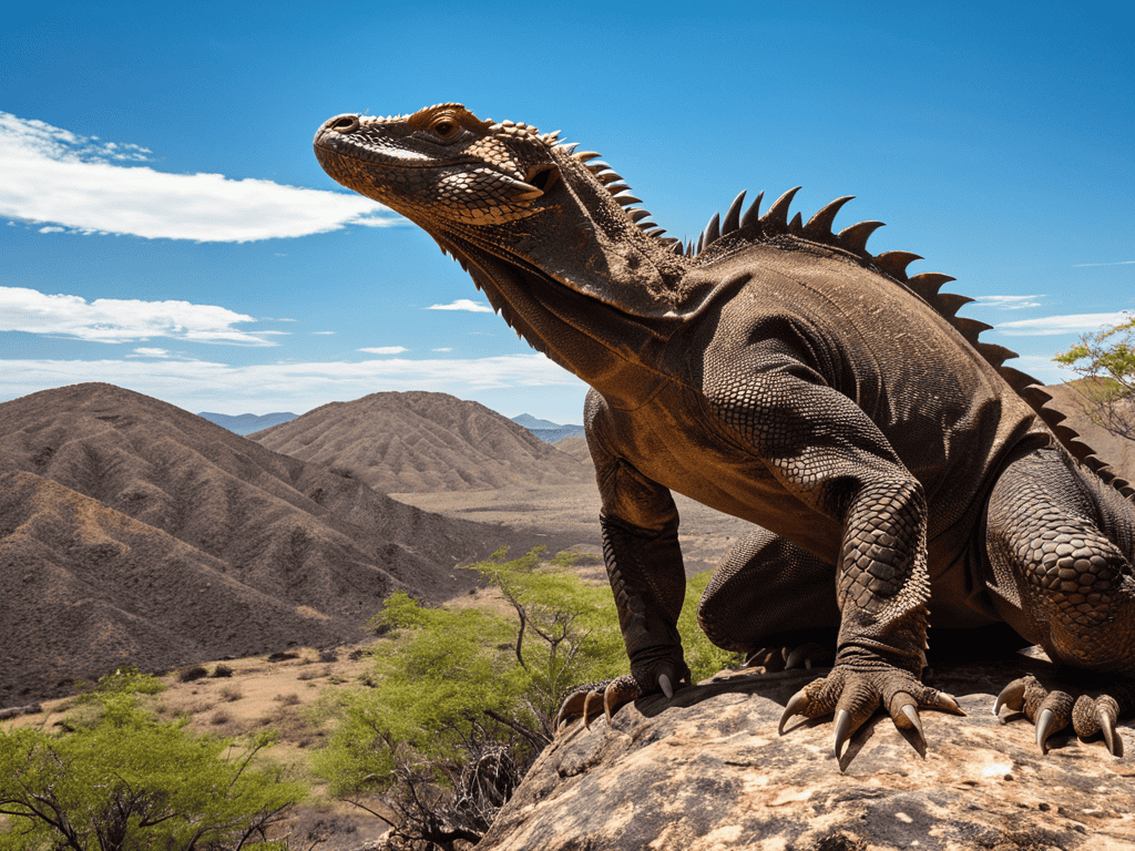 Exploring Komodo National Park landscape