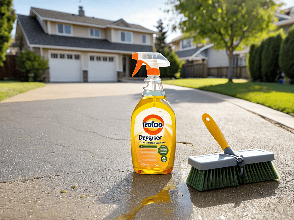 Leak in the Driveway? How to Remove Stubborn Oil Stains From Concrete 3 Removing Oil From Driveway Stains