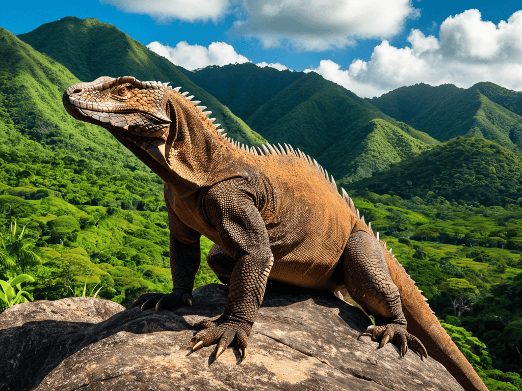 Komodo dragons unveiled