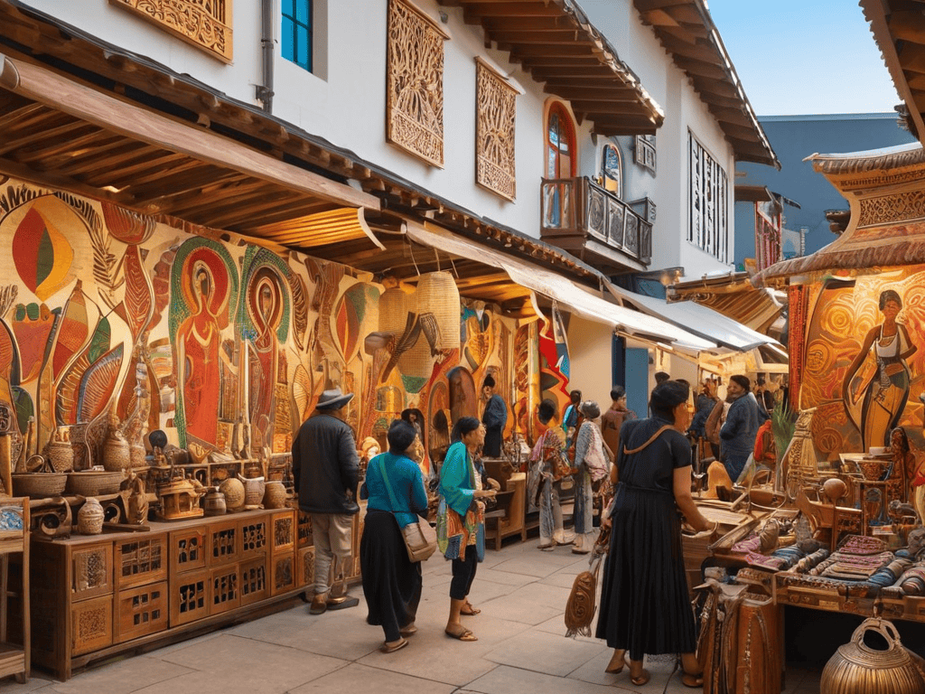 Eclectic Heritage Unraveled cultural fusion art