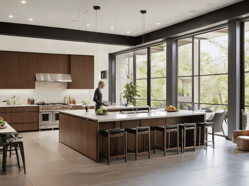 Multi-Island Kitchens modern layout