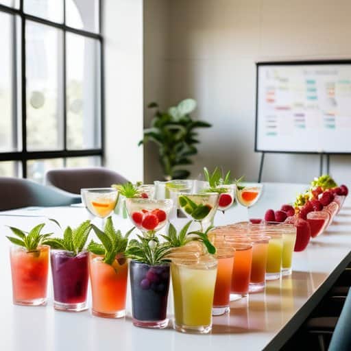 Cheers to Clarity: the Rise of Sober Curious Corporate Networking 4 Wrapping It All Up: sober networking mocktails