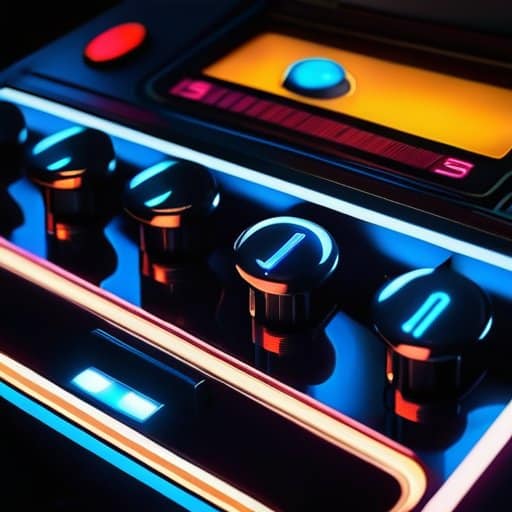 Retro game inspired UI styling guide screenshot
