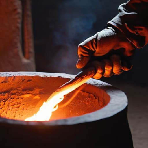 The Ancient Monolith: Wootz Crucible Steel Smelting Logic 3 The Soulful Rhythm of High Carbon Steel Production