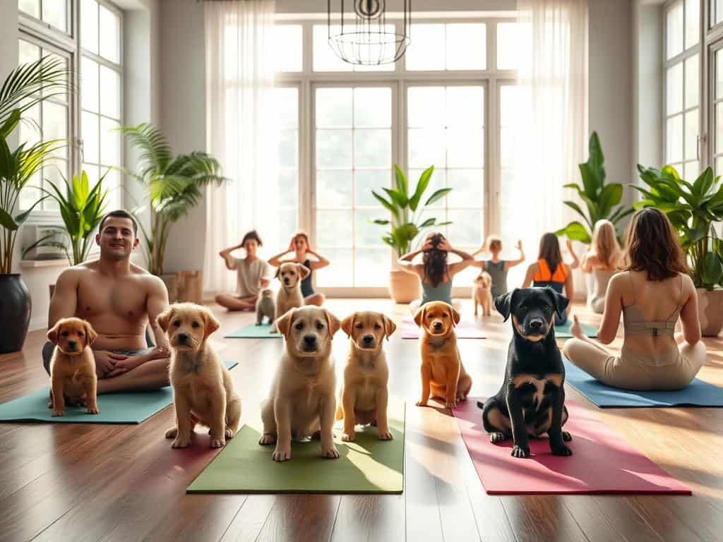 Puppy Yoga Puppy Yoga