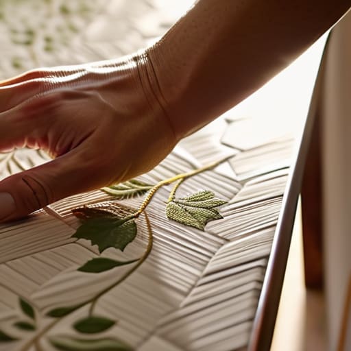 How to hang wallpaper that lines up.