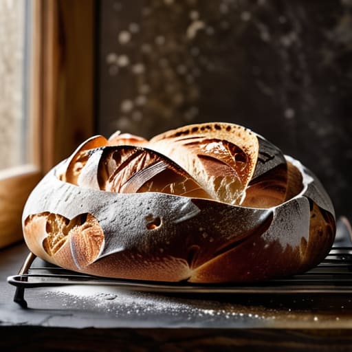 The Slow, Sun-drenched Ritual: Finding Beauty in the Simple Steps to Bake Sourdough Bread 4 The Final Crust and the Beauty of the Wait.