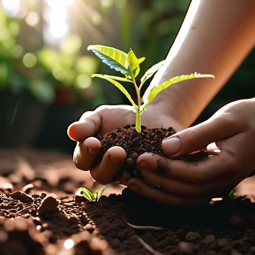 Guide on how to plant a vegetable garden.